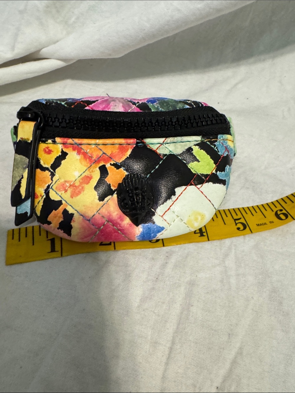 Kurt Geiger Colorful Quilted Mini Pouch - Multicolor wrist bag